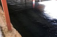 A new waterproofing system by W.R. Meadows called Hydralastic 836 SL